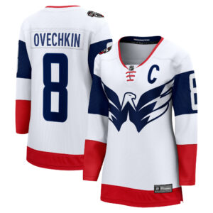 Women's Washington Capitals Alexander Ovechkin Fanatics Branded White NHL Stadium Series Breakaway Player Jersey