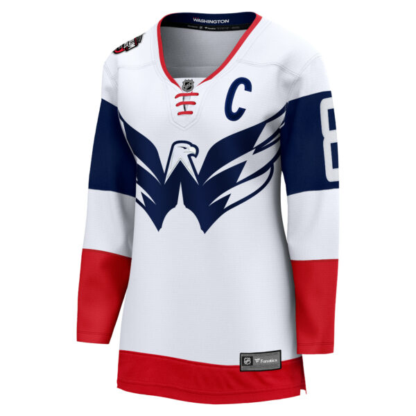 Women’s Washington Capitals Alexander Ovechkin Fanatics Branded White NHL Stadium Series Breakaway Player Jersey