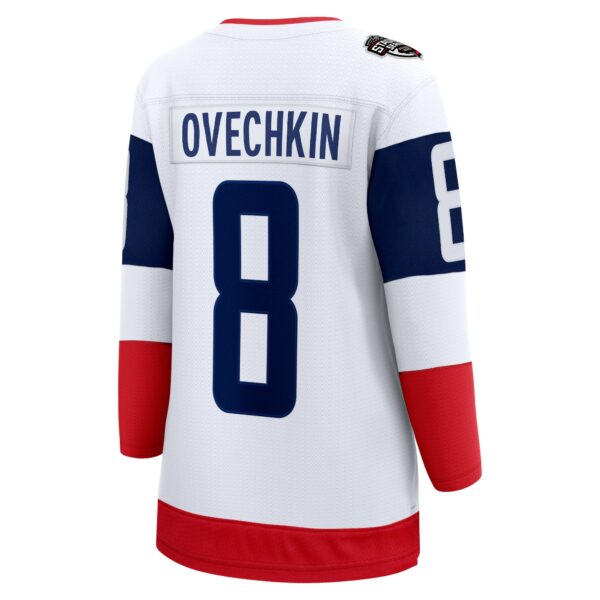 Women’s Washington Capitals Alexander Ovechkin Fanatics Branded White NHL Stadium Series Breakaway Player Jersey