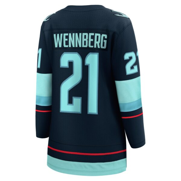 Women’s Seattle Kraken Alexander Wennberg Fanatics Branded Deep Sea Blue Home Breakaway Player Jersey