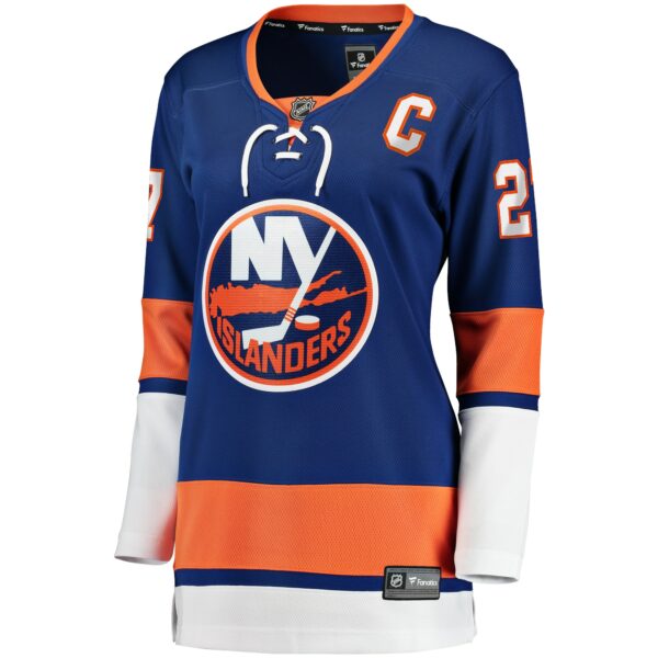 Women’s New York Islanders Anders Lee Fanatics Branded Royal Home Captain Patch Breakaway Player Jersey