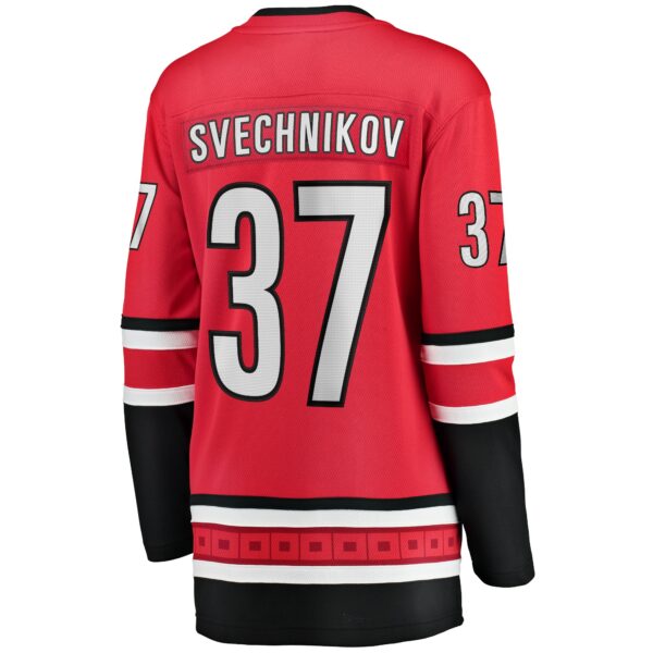 Women’s Carolina Hurricanes Andrei Svechnikov Fanatics Branded Red Alternate Breakaway Player Jersey