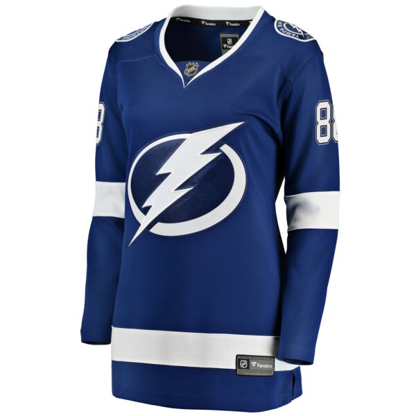 Women’s Tampa Bay Lightning Andrei Vasilevskiy Fanatics Branded Blue Premier Breakaway Player Jersey