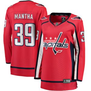 Women's Washington Capitals Anthony Mantha Fanatics Branded Red Home Breakaway Replica Jersey