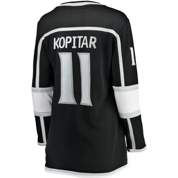 Women’s Los Angeles Kings Anze Kopitar Fanatics Branded Black Home Breakaway Player Jersey