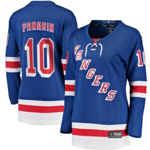 Women's New York Rangers Artemi Panarin Fanatics Branded Blue Home Breakaway Player Jersey