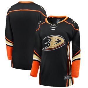 Women's Anaheim Ducks Fanatics Branded Black Breakaway Home Jersey