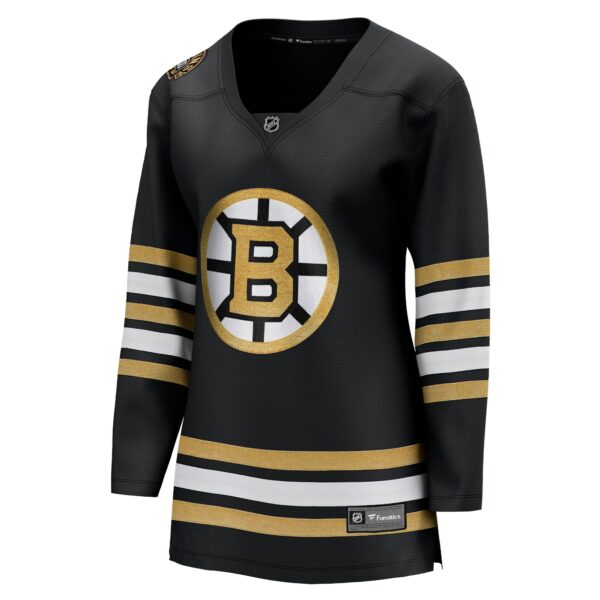 Women’s Boston Bruins  Fanatics Branded Black 100th Anniversary Premier Breakaway Jersey