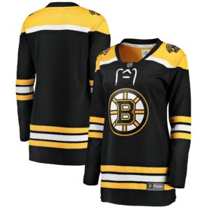 Women's Boston Bruins Fanatics Branded Black Breakaway Home Jersey