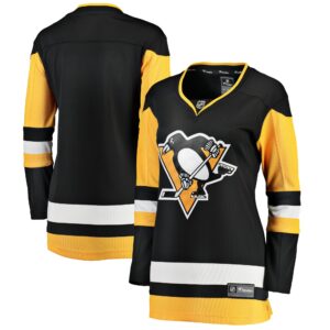 Women's Pittsburgh Penguins Fanatics Branded Black Breakaway Home Jersey