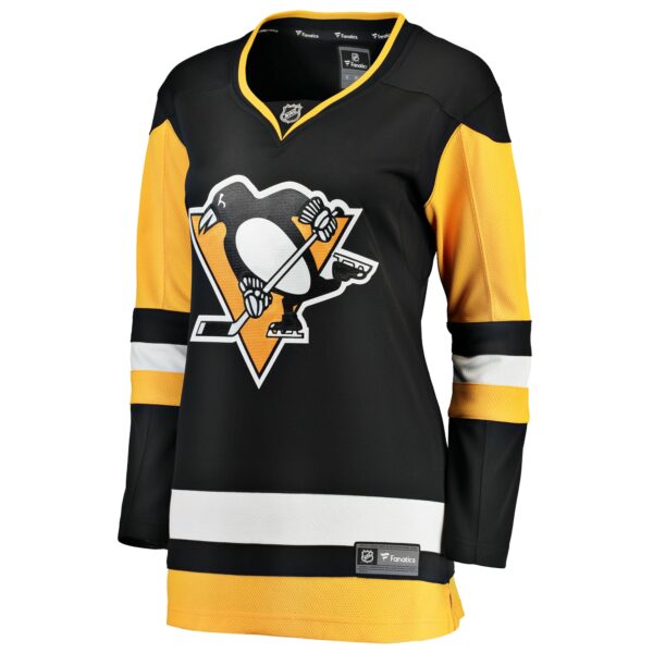 Women’s Pittsburgh Penguins Fanatics Branded Black Breakaway Home Jersey