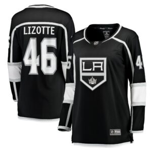 Women's Los Angeles Kings Blake Lizotte Fanatics Branded Black Home Breakaway Player Jersey