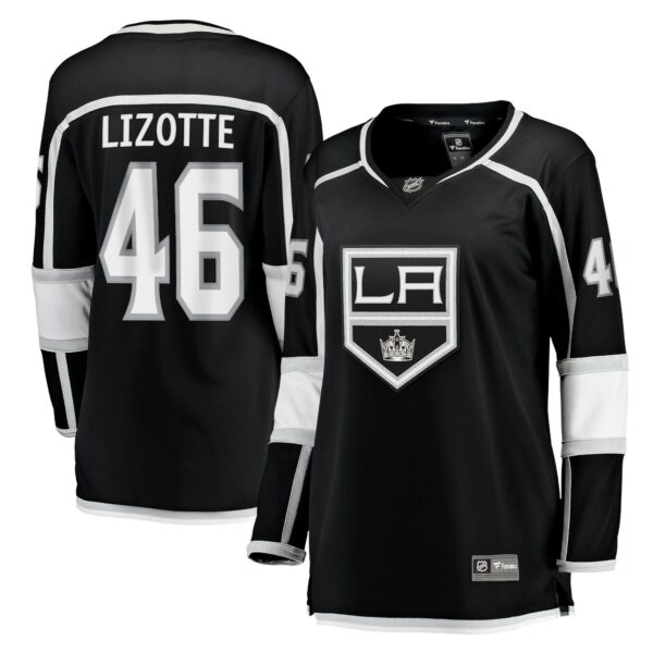 Women’s Los Angeles Kings Blake Lizotte Fanatics Branded Black Home Breakaway Player Jersey