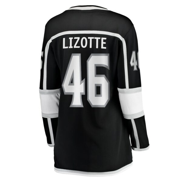 Women’s Los Angeles Kings Blake Lizotte Fanatics Branded Black Home Breakaway Player Jersey