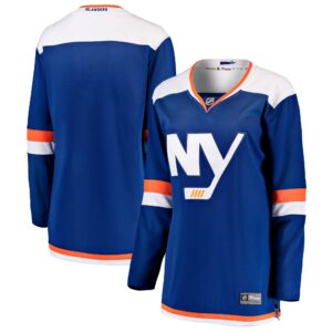 Women's New York Islanders Fanatics Branded Blue Alternate Breakaway Blank Jersey