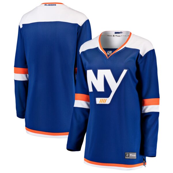 Women’s New York Islanders Fanatics Branded Blue Alternate Breakaway Blank Jersey