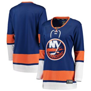 Women's New York Islanders Fanatics Branded Blue Breakaway Home Jersey