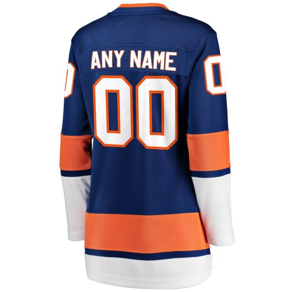 Women’s New York Islanders Fanatics Branded Blue Home Breakaway Custom Jersey