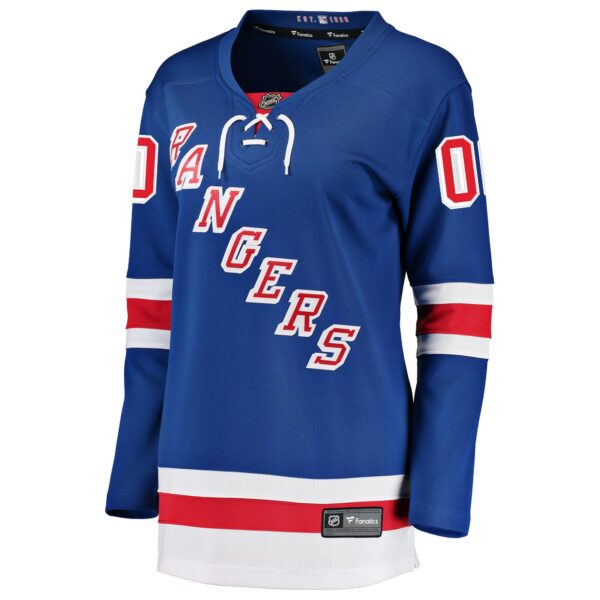 Women’s New York Rangers Fanatics Branded Blue Home Breakaway Custom Jersey