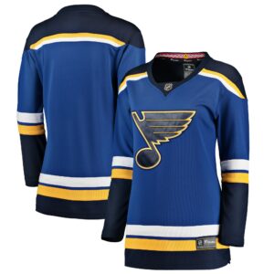 Women's St. Louis Blues Fanatics Branded Blue Breakaway Home Jersey