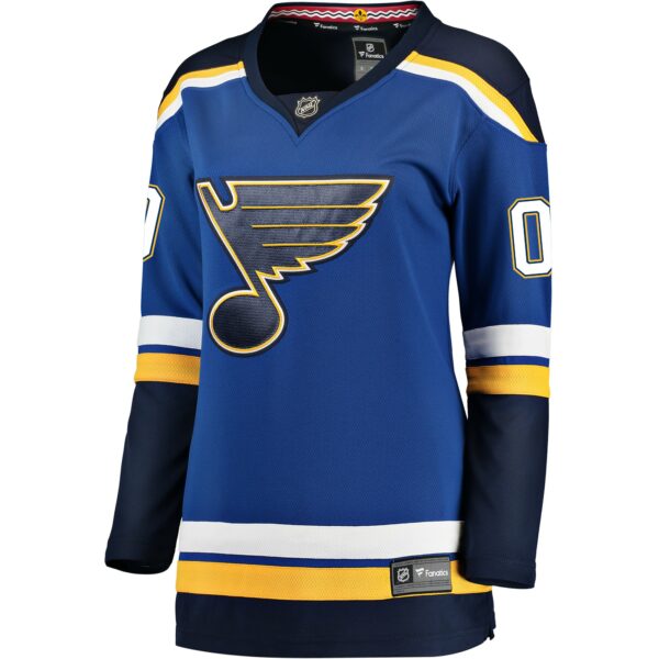 Women’s St. Louis Blues Fanatics Branded Blue Home Breakaway Custom Jersey