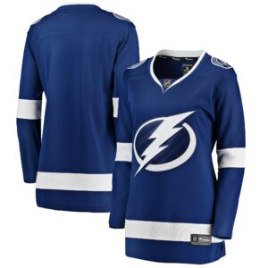 Women's Tampa Bay Lightning Fanatics Branded Blue Breakaway Home Jersey