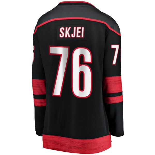 Women’s Carolina Hurricanes Brady Skjei Fanatics Branded Black Home Breakaway Player Jersey