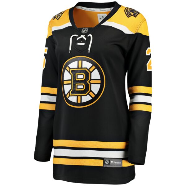 Women’s Boston Bruins Brandon Carlo Fanatics Branded Black Breakaway Player Jersey