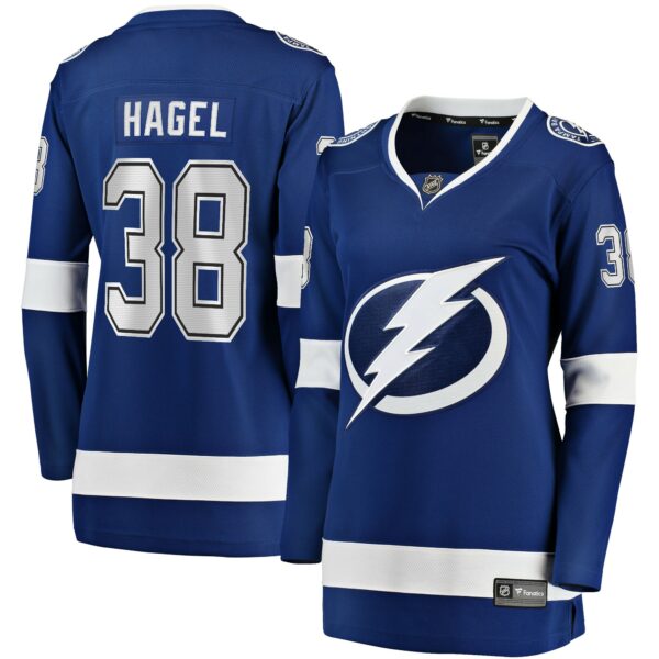 Women’s Tampa Bay Lightning Brandon Hagel Fanatics Branded Blue Home Breakaway Player Jersey