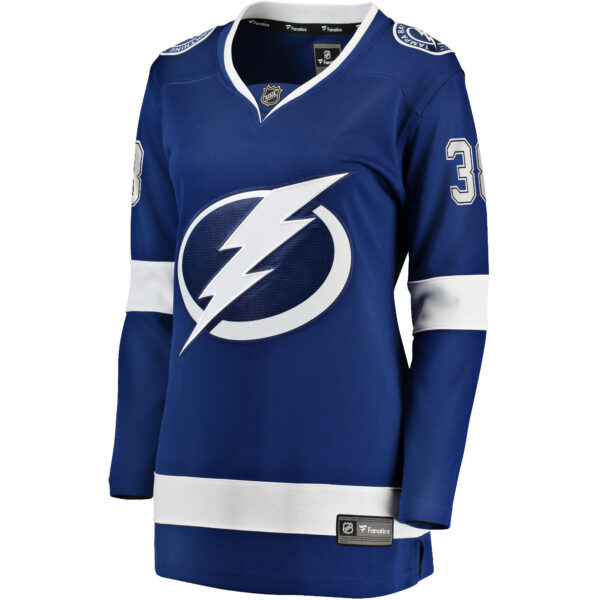 Women’s Tampa Bay Lightning Brandon Hagel Fanatics Branded Blue Home Breakaway Player Jersey