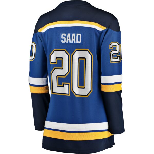 Women’s St. Louis Blues Brandon Saad Fanatics Branded Blue Home Breakaway Player Jersey