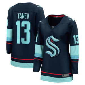 Women's Seattle Kraken Brandon Tanev Fanatics Branded Deep Sea Blue Home Premier Breakaway Player Jersey