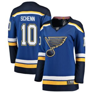 Women's St. Louis Blues Brayden Schenn Fanatics Branded Blue Breakaway Player Jersey