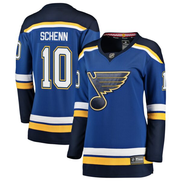 Women’s St. Louis Blues Brayden Schenn Fanatics Branded Blue Breakaway Player Jersey