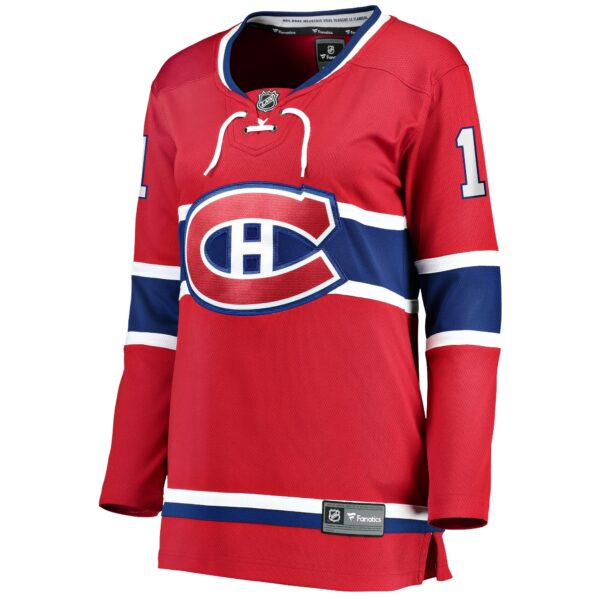 Women’s Montreal Canadiens Brendan Gallagher Fanatics Branded Red Home Breakaway Player Jersey