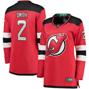 Women's New Jersey Devils Brendan Smith Fanatics Branded Red Home Breakaway Player Jersey