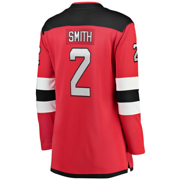 Women’s New Jersey Devils Brendan Smith Fanatics Branded Red Home Breakaway Player Jersey