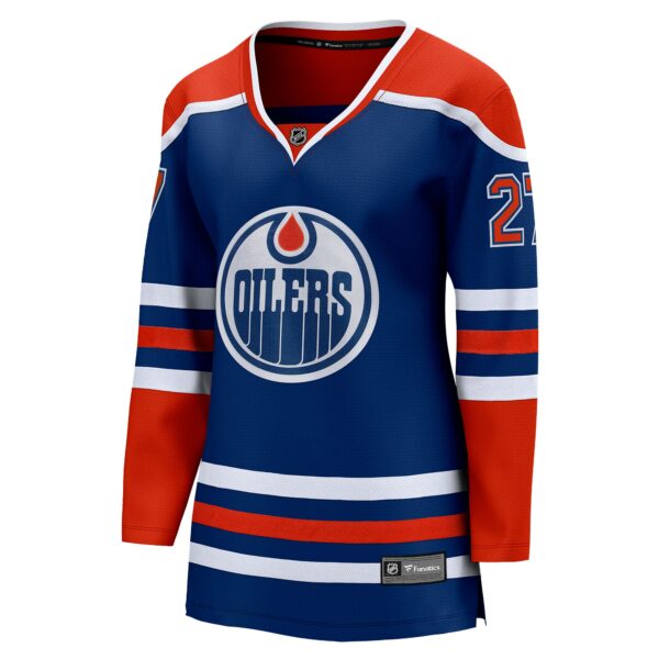 Women’s Edmonton Oilers Brett Kulak Fanatics Branded Royal Home Breakaway Player Jersey