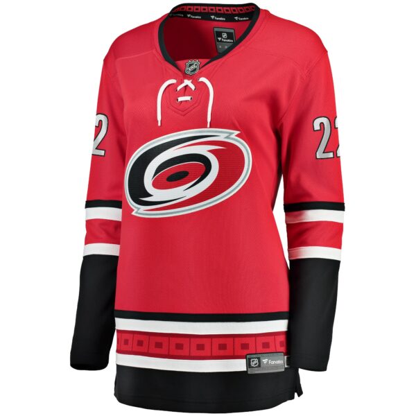 Women’s Carolina Hurricanes Brett Pesce Fanatics Branded Red Alternate Breakaway Player Jersey