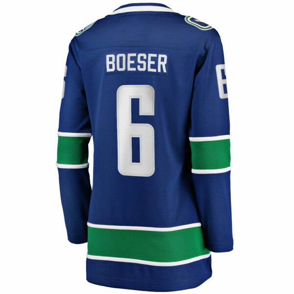 Women’s Vancouver Canucks Brock Boeser Fanatics Branded Blue Home Breakaway Player Jersey