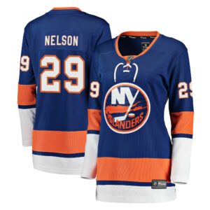 Women's New York Islanders Brock Nelson Fanatics Branded Royal Breakaway Player Jersey