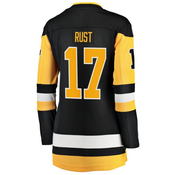 Women’s Pittsburgh Penguins Bryan Rust Fanatics Branded Black Premier Breakaway Player Jersey