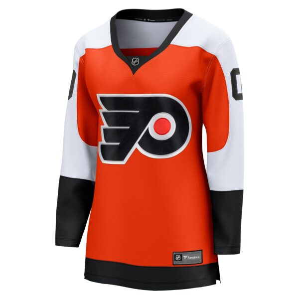 Women’s Philadelphia Flyers Fanatics Branded Burnt Orange Home Premier Breakaway Custom Jersey