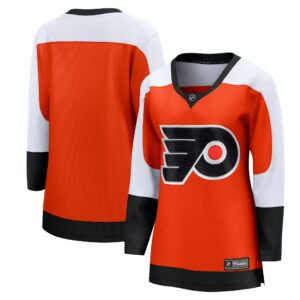 Women's Philadelphia Flyers Fanatics Branded Burnt Orange Home Premier Breakaway Jersey