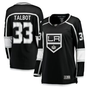 Women's Los Angeles Kings Cam Talbot Fanatics Branded Black Home Breakaway Player Jersey