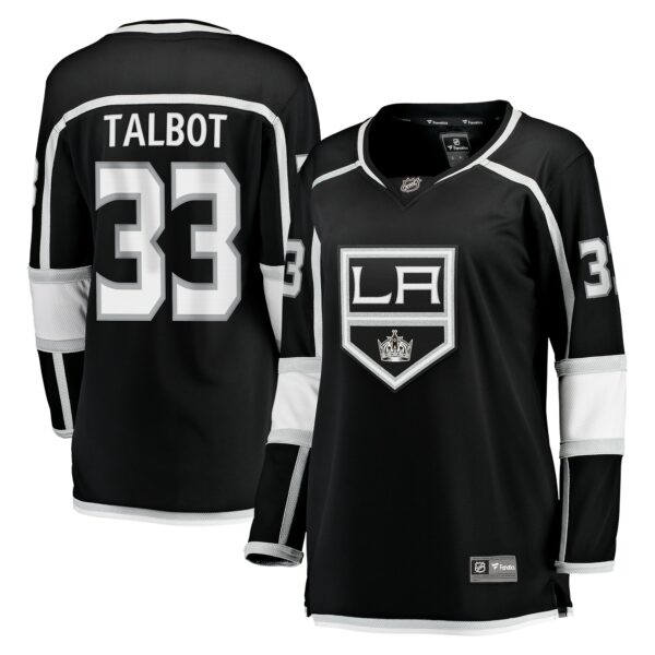 Women’s Los Angeles Kings Cam Talbot Fanatics Branded Black Home Breakaway Player Jersey