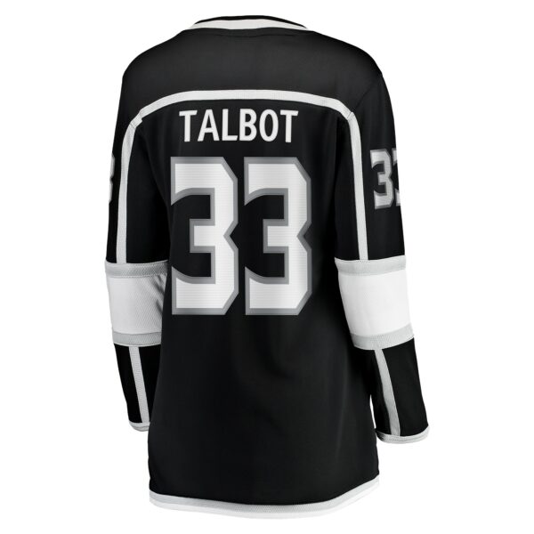 Women’s Los Angeles Kings Cam Talbot Fanatics Branded Black Home Breakaway Player Jersey