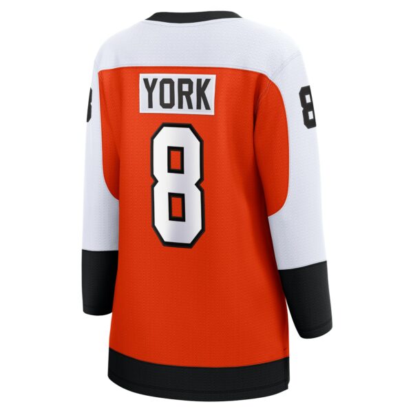 Women’s Philadelphia Flyers Cam York Fanatics Branded Orange Home Breakaway Player Jersey