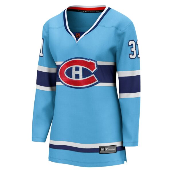 Women’s Montreal Canadiens Carey Price Fanatics Branded Light Blue Special Edition 2.0 Breakaway Player Jersey