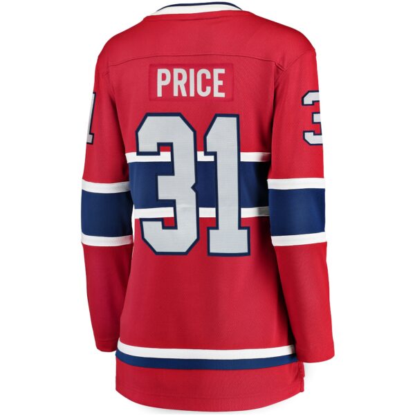 Women’s Montreal Canadiens Carey Price Fanatics Branded Red Home Breakaway Player Jersey